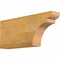 Ekena Millwork Yorktown Rough Sawn Rafter Tail, Western Red Cedar, 4"W x 10"H x 24"L RFT04X10X24YOR00RWR - alternate 1